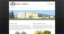 Desktop Screenshot of oprema-strojevi.com