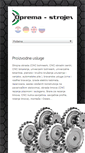 Mobile Screenshot of oprema-strojevi.com
